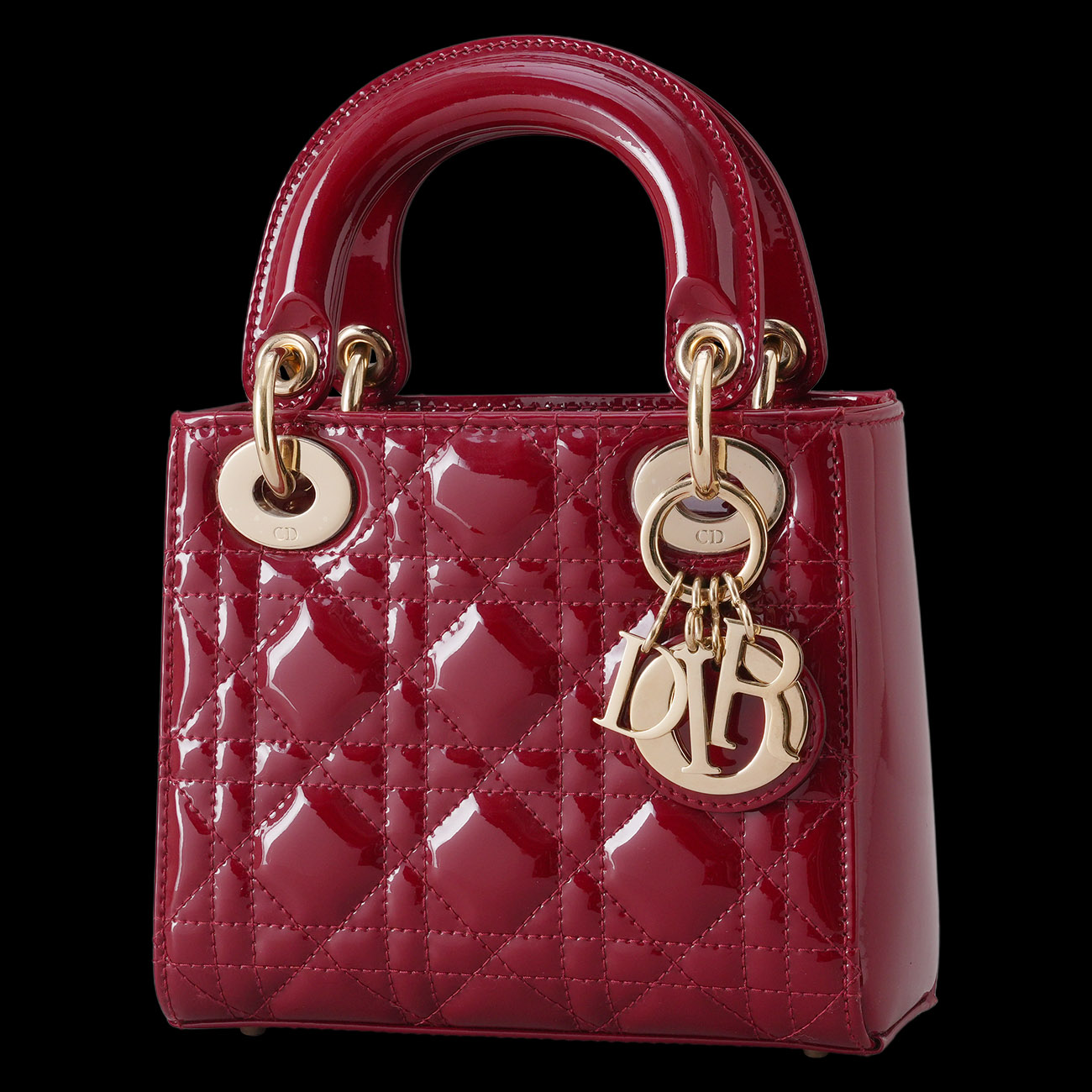 CHRISTIAN DIOR(USED)디올 페이던트 레이디디올 미니 백